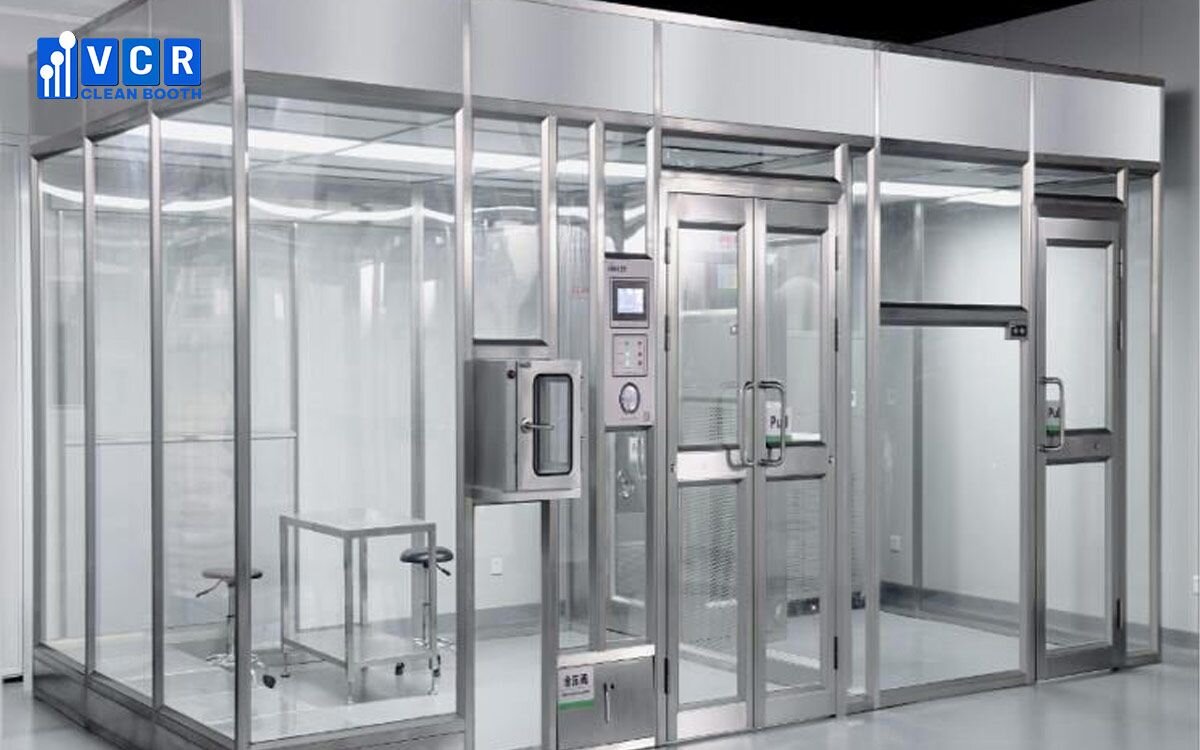 CleanBooth kết cấu tường kính